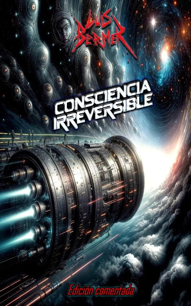 Portada "CONSCIENCIA IRREVERSIBLE. Edición comentada".